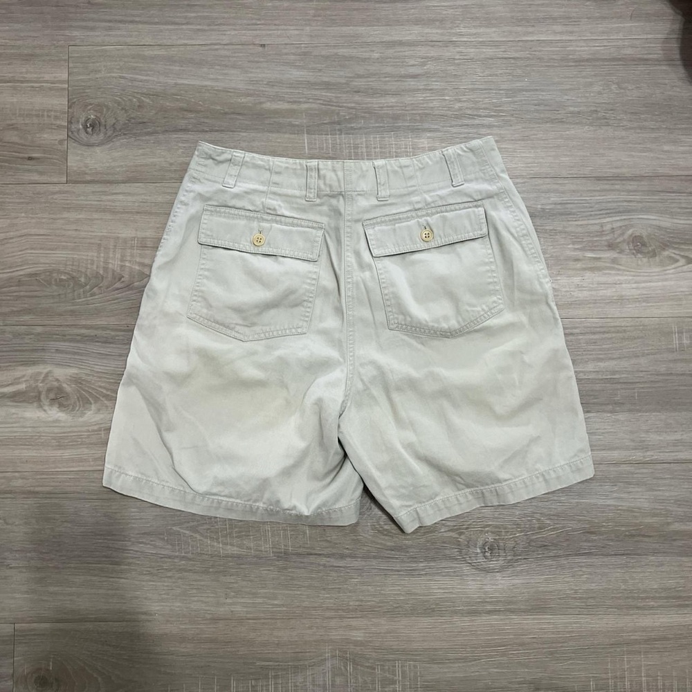 Jones New York Sport 100% cotton khaki bermuda shorts - Picture 3 of 4